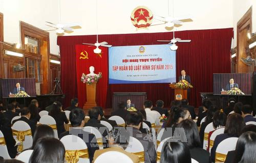 Thủ tướng yêu cầu triển khai thi hành Bộ Luật Hình sự năm 2015 
